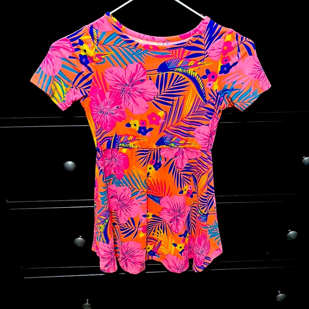 Girls Tropical Dress